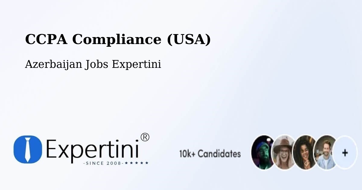 CCPA Privacy Rights & Compliance Notice – Ağdaş - Azerbaijan Jobs Expertini