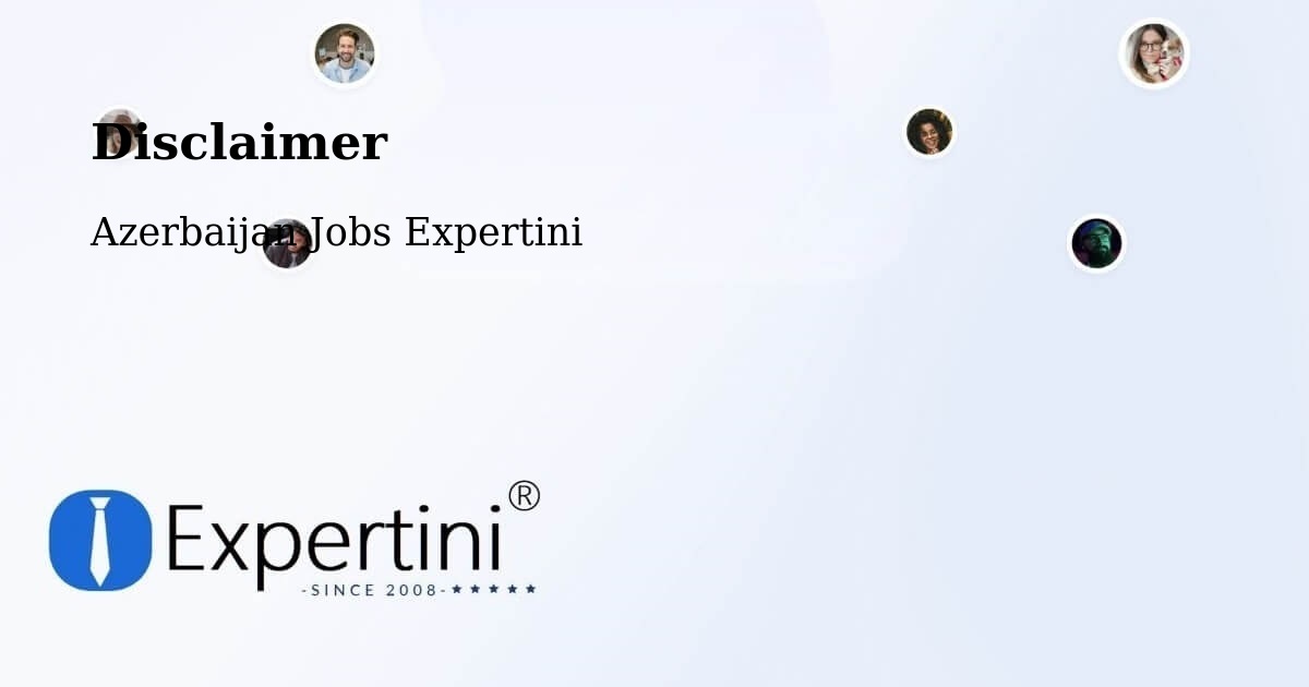Disclaimer – Ağdaş - Azerbaijan Jobs Expertini